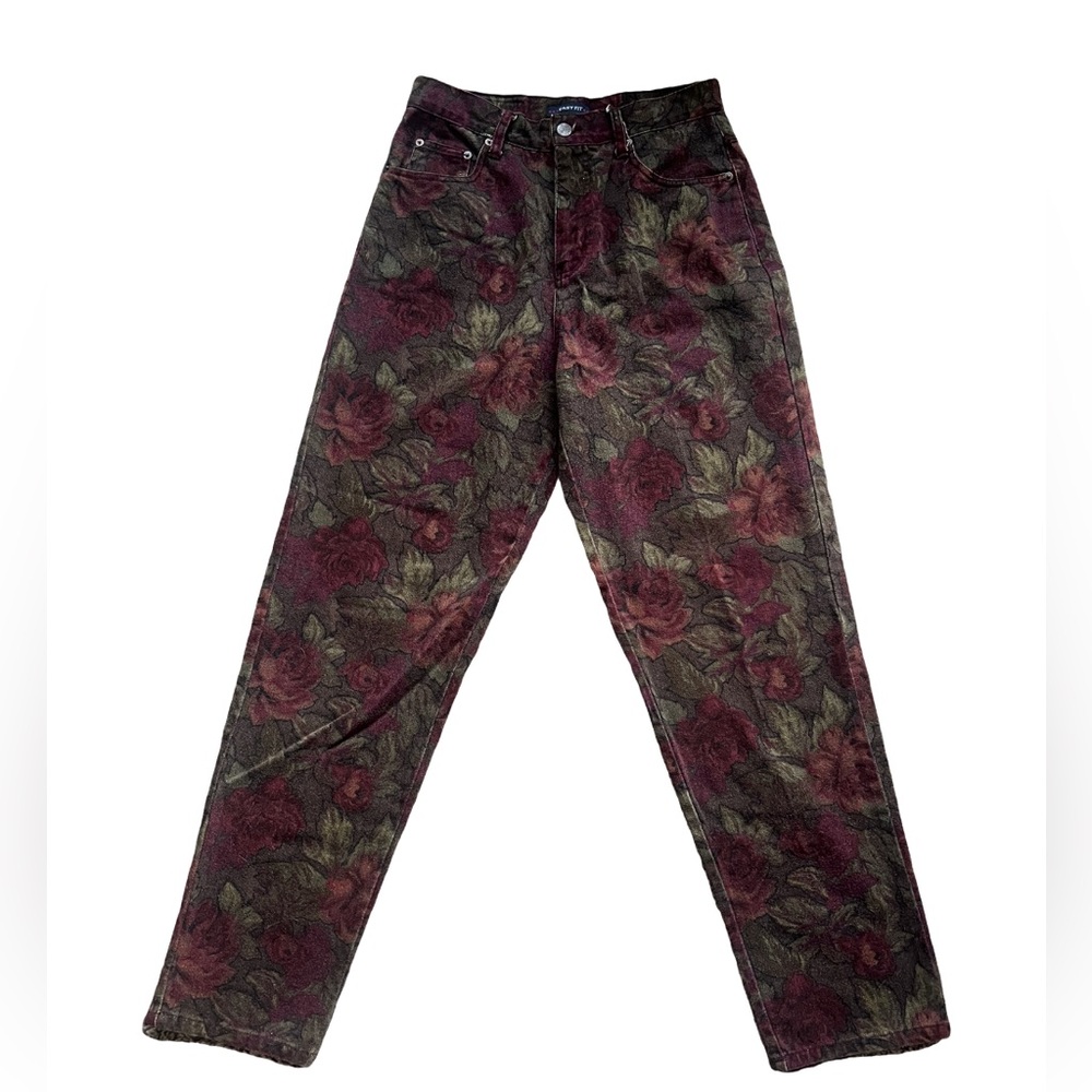 Floral 90s Mom Jeans